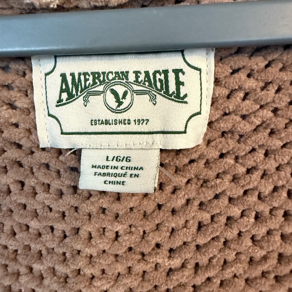 American Eagle Light Brown Cardigan - Picture 3 of 3